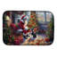 Tapis de séchage Boston Terrier and Santa Claus
