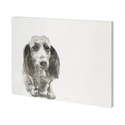 Walk Time 4 a Hand Embelished Textured Canvas