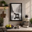 Horse in Stone Minimalist - Wrapped Canvas-1126461376-1126461382