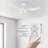 Amonii 56'' Ceiling Fan with LED Lights-311854955