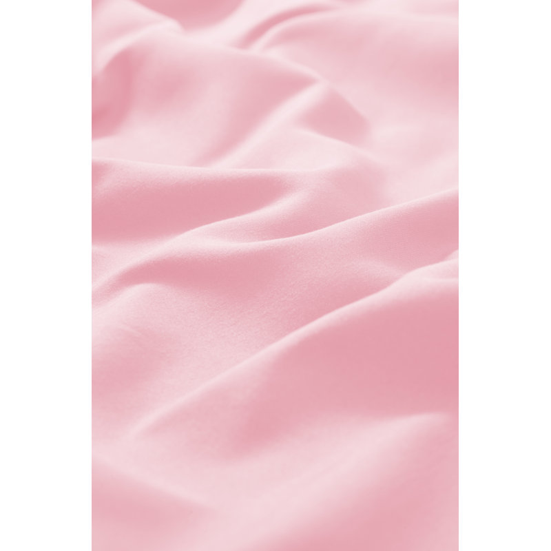 Premium Rayon from Bamboo Sheet Set Deep Pockets, Cooling, Ultra Soft and Breathable, Pink