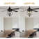 52" 4-Blade Reversible Ceiling Fan With Remote Control And Light Kit Included