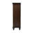 6 Wooden Drawers And 1 Glass Door Chest In Dark Oak
