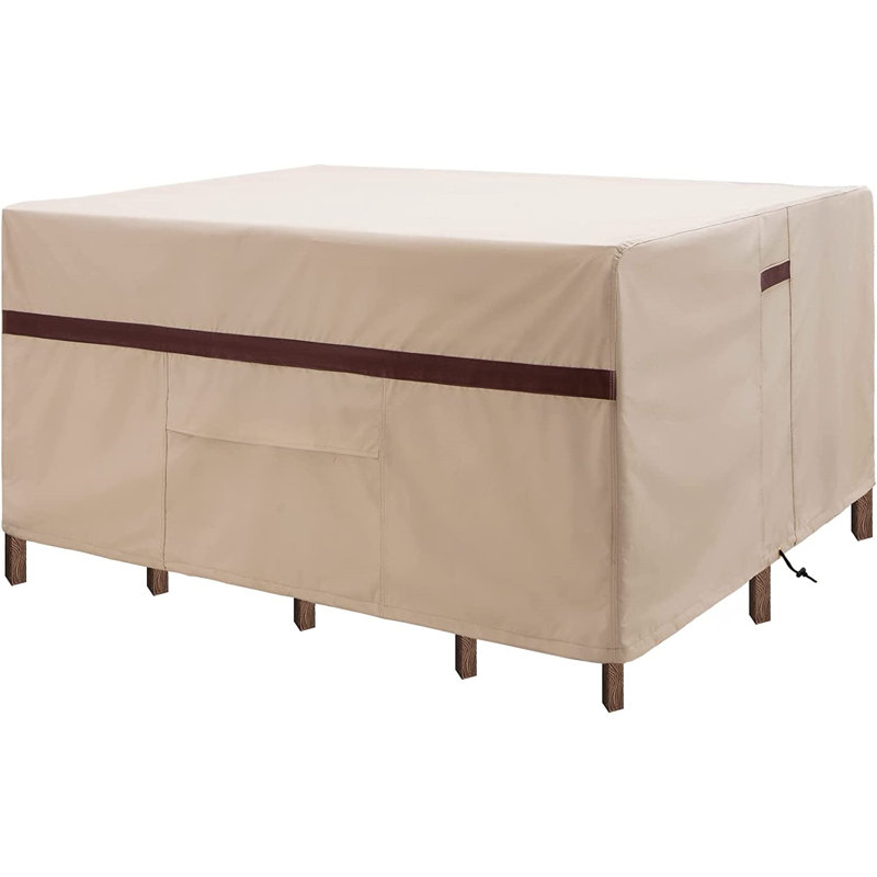 Waterproof Patio Dining Set Cover, 32" H x 92" W x 92" D