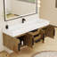 Finition du meuble-lavabo mural simple 60 po Jessica-72495629
