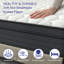 12" Medium Memory Foam Pocket Spring Hybrid Mattress-812402276