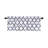 Bellagio Geometric Tailored 52'' W Window Valance-1227145140
