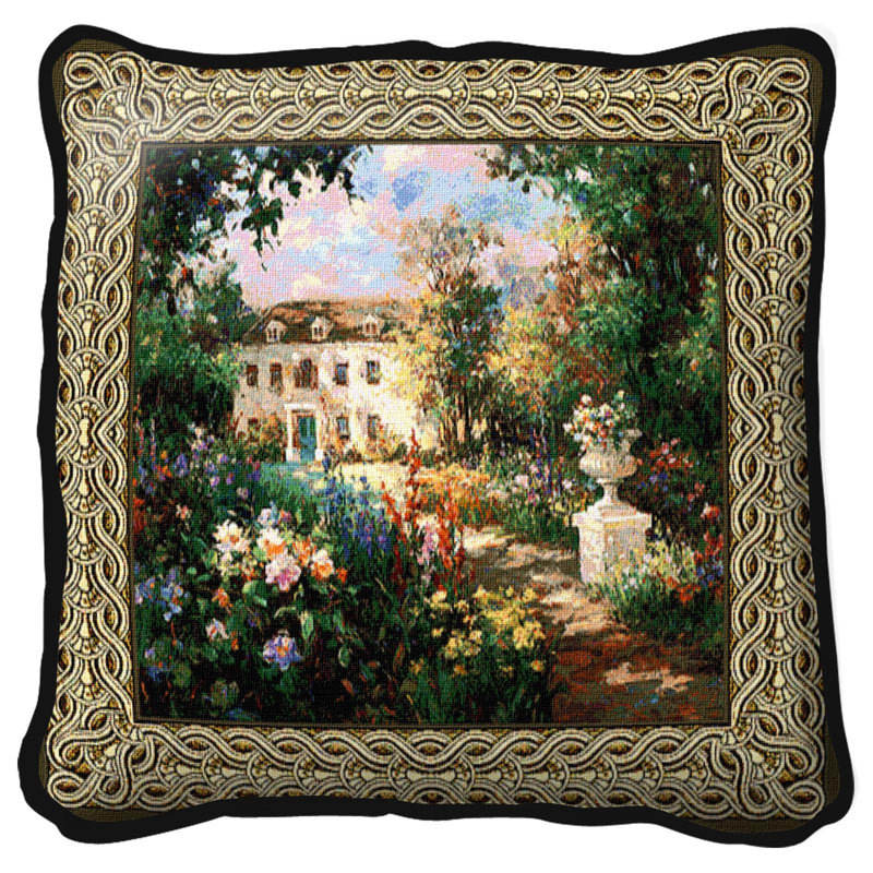 Housse de coussin en jeté 17 po aix en provence