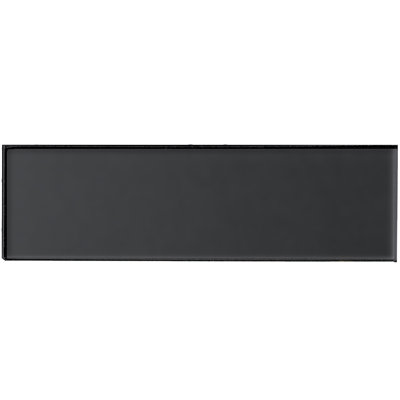 Forever Matte 4 in. x 16 in. Diamond Grade Glass Straight Edge Large Format Subway Decorative Kitchen & Bathroom Wall Tile