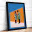 Business Conversation Modern - Framed Print-531824480-531824482