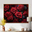 «Red Black Rose Eernal Beauty IV - Roses», reproduction d'art sur toile encadrée-345502763-392591528