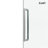 62-67" W X 76" H Frameless Single Sliding Shower Door with 3/8" Clear Tempered Glass - Square Top Rail-123951208