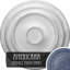 Médaillon de plafond traditionnel 24 3/8 po x P 1 1/2 po (convient aux auvents jusqu'à 5 1/2 po)-28583359