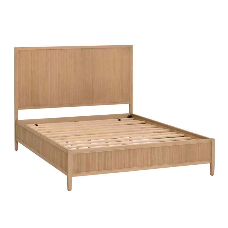 Grand lit en bois massif Highland, Grand