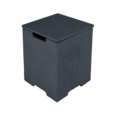 Elementi Plus Square Concrete Propane Tank Cover Holds 25 lb. Tank