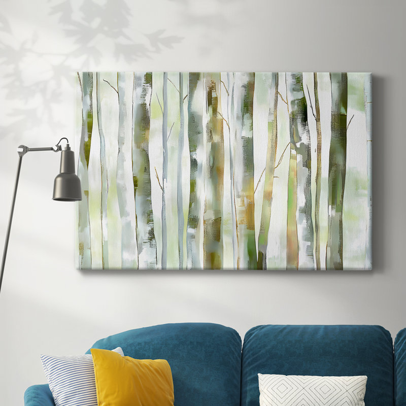 Série de paysages abstraits XCII, H 40 po x l 60 po
