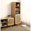 Natural Rattan Mesh Side Cabinet