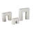 Cole And Grey Marble Square Abstract Sculpture