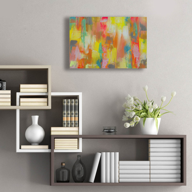  «Levity» par Jeanette Vertentes, art mural en verre acrylique, 16 po x 12 po, H 16 po x l 24 po x P 0,2 po