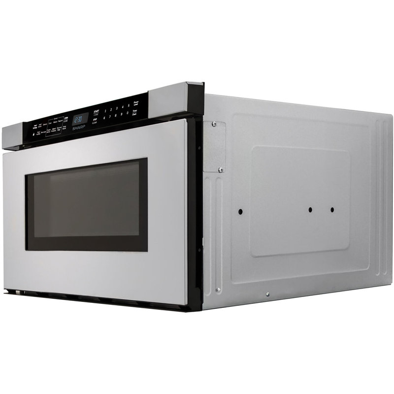 Stainless Steel Built-In Microwave Drawer with Sensor Cooking
