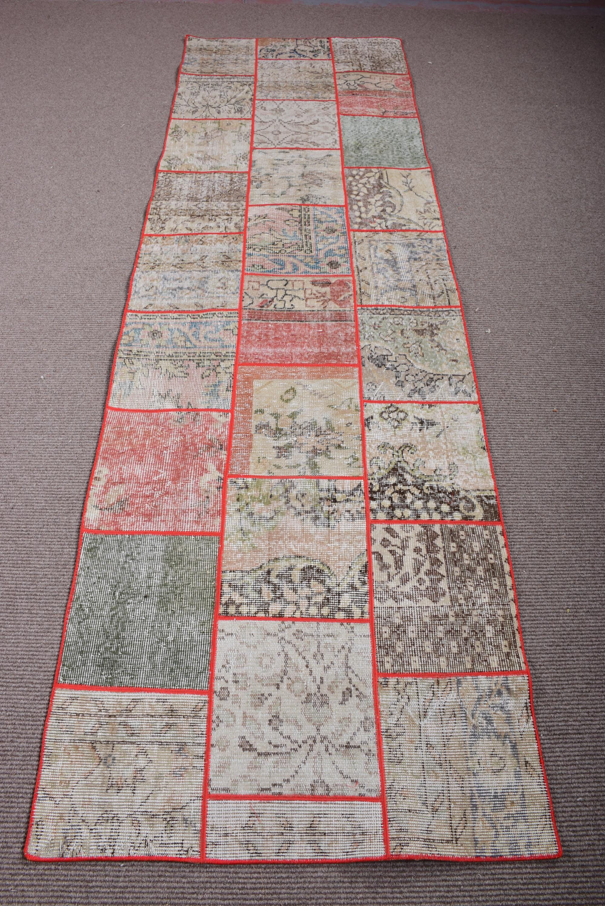 Bloomsbury Market Vintage Turkish Oushak Patchwork Runner Rug in Green ...