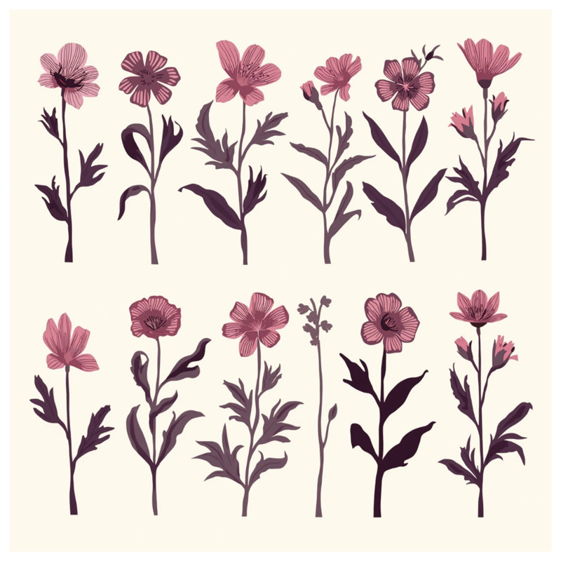 Coussins décoratifs roses, 14 X 14 pouces