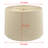 10 in. H Linen Drum Lamp Shade-1485143919-1485143914
