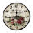 Dilmurat 12”MDF Wall Clock - Rose