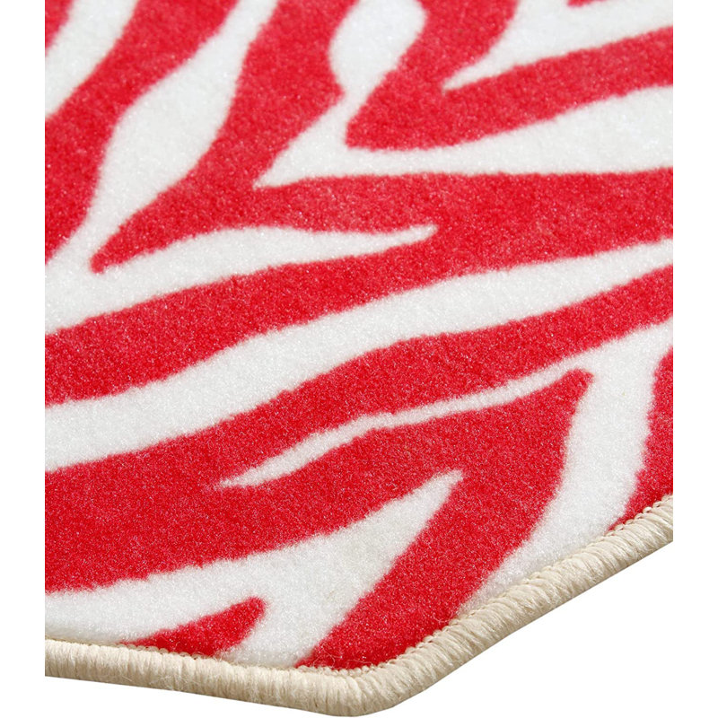 Ensemble de tapis touffetés en nylon Bailidh, Rectangle 1 pi 5 po x 2 pi 2 po