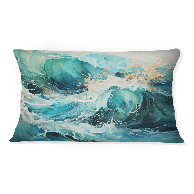 Coussin Oceanic Collage III - Abstract Collages