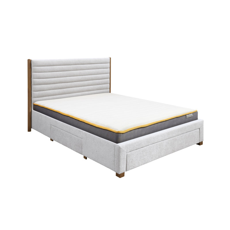 Taion Bed Grey, Double 