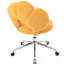 Chaise de bureau pivotante à 360 ° en tissu réglable en hauteur, cinq pour faciliter le déplacement, coussin éponge haute densité, conception ergonomique, capacité de mobilité de 220 lb,