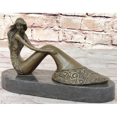 Figurine de sirène moderne Leonard