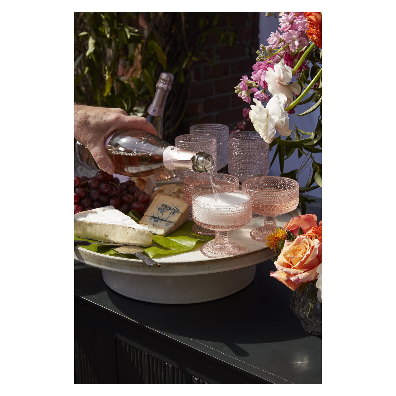 Tryston Drinkware 3.75"x 3.75", Pink