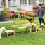 56cm H Panel Solid Wood Dog Agility