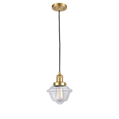 Coddy 1 - Light Schoolhouse Pendant