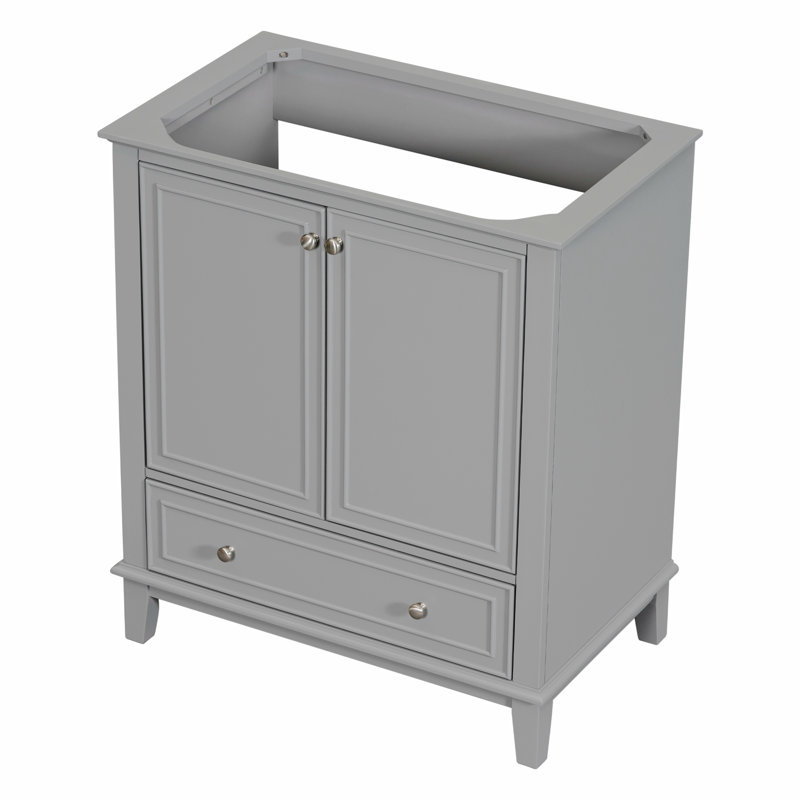 29.5'' Single Bathroom Vanity Base Only, Gray