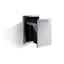 Ventana Steel Trash Bin