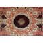 Tapis rouge / beige / noir noué à la main de grande qualité Aryana