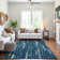 Premium Machine Washable Kumbhar AMF1301 Stripes Rug