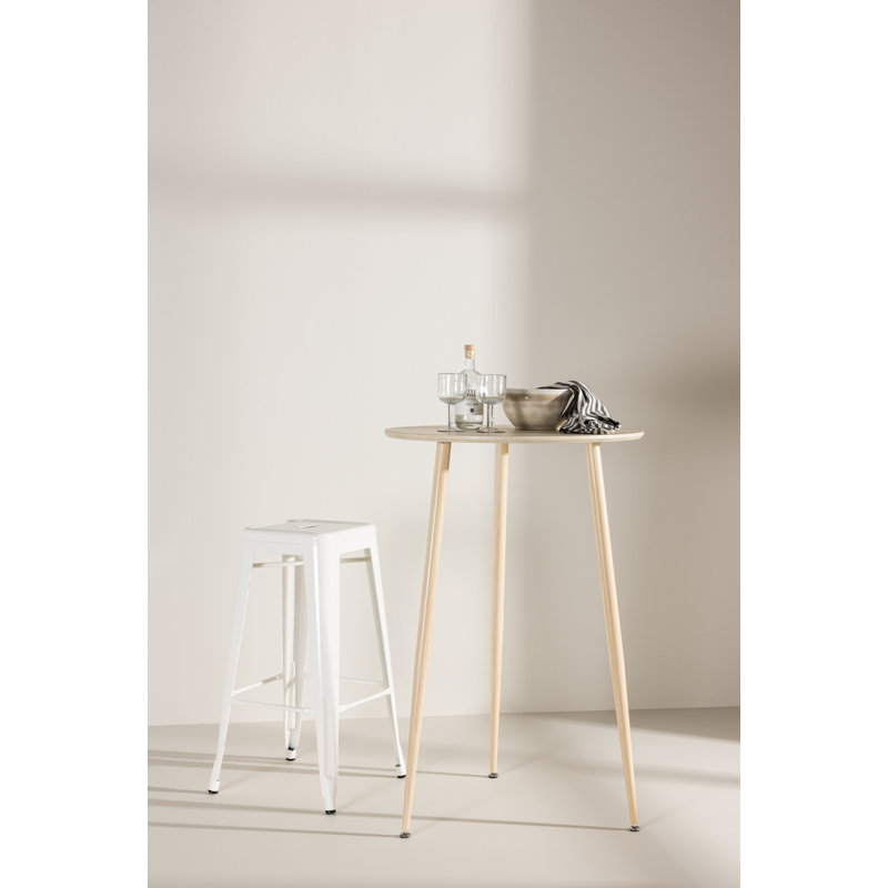 Colm Round Metal Base Dining Table