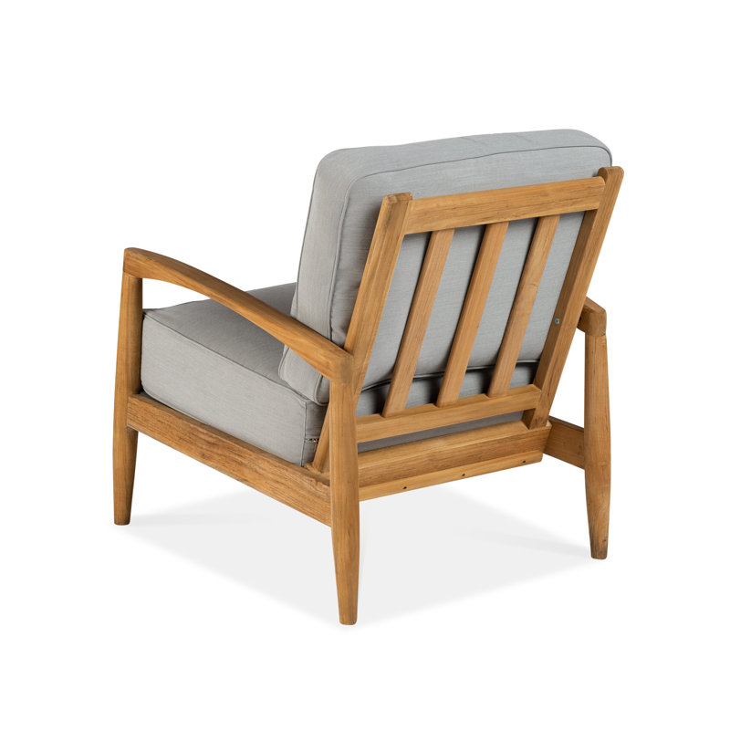 Monica Outdoor Teak Lounge Chair