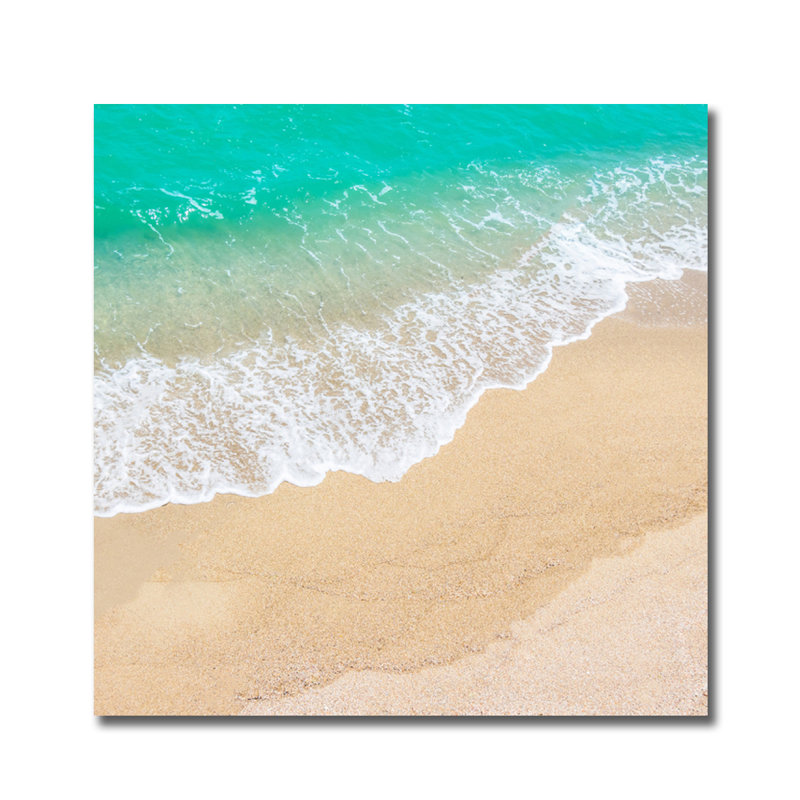 Sandy Beach Print, Acrylic, 24" H x 24" W x 1.5"D