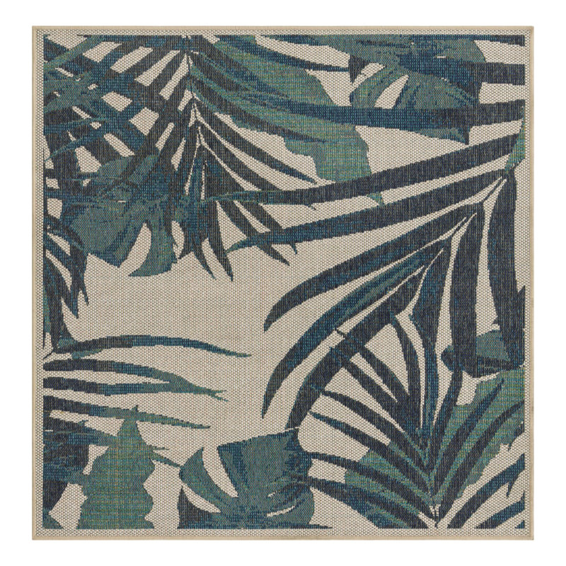 Mount Washington Indoor/Outdoor Rug, Square 5'3"