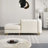 66.9 Wide Upholstered Chaise Lounge Sofa-1915731738