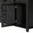 Farmhouse Sideboard with Sliding Barn Doors, Mesh Panels and Open Storage for Living Room-719609274