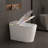 Smart Toilet With Radar Auto Open Lid, Foot Flush, Power-Off Flush, Bidet Wash Functions, Instant Heating, Adjustable Water Temp & Pressure, Warm Air Drying, Heated Seat, Night Light & Rgb Ambient Light