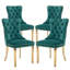 Dining Chairs, Upholstered High-end Tufted Dining Room Chair with Nailhead Back Ring-511006698-511006608-531111163
