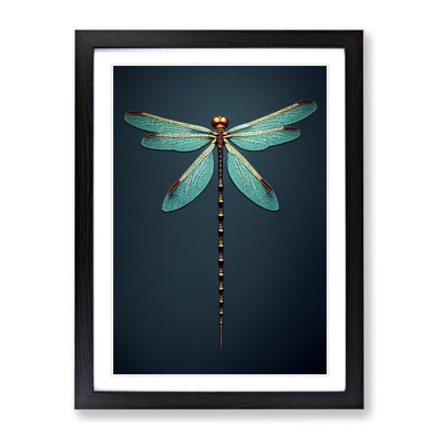 Dainty Dragonfly - Single Picture Frame Print