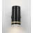 Modern Matte Black And Gold 1-light Led Wall Sconce-1052573513